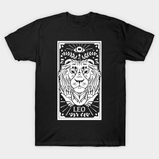 Leo - Tarot Style T-Shirt